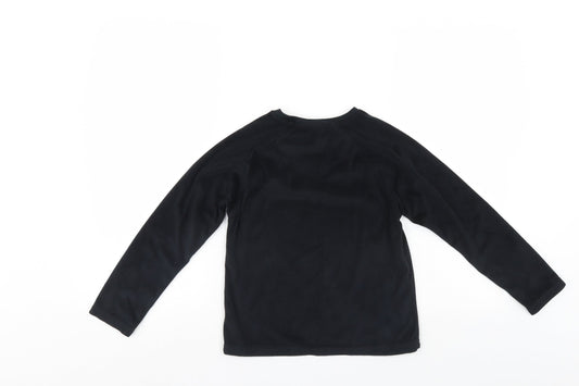 Primark Girls Black Pullover Sweatshirt Size 8-9 Years
