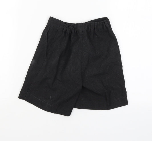 Marks & Spencer Girls Grey Bermuda Shorts Size 5 Years - School shorts