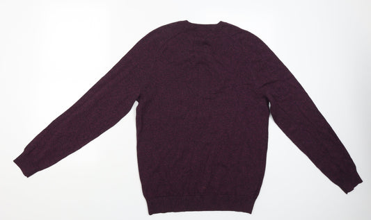 George Womens Red Pullover Jumper Size M