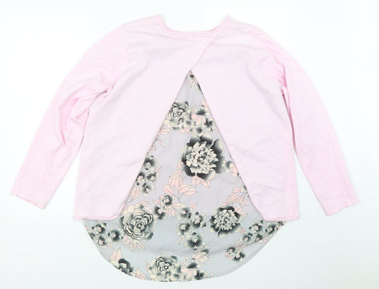 Womens UK Size M Bonmarché Pink Pullover Jumper