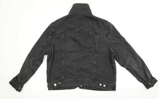 Divided Womens Black Jacket Size 14