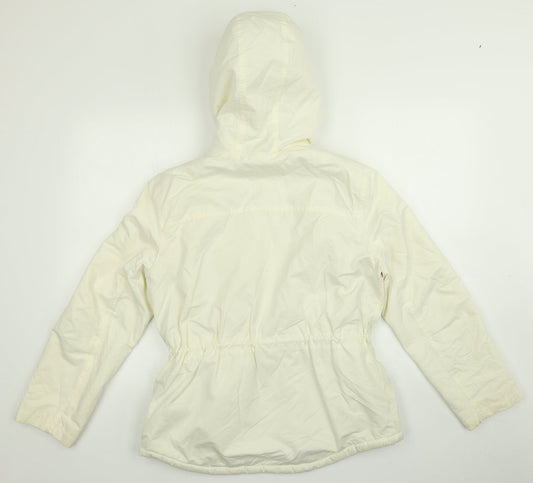 Womens UK Size 10 NEXT Beige Parka Coat