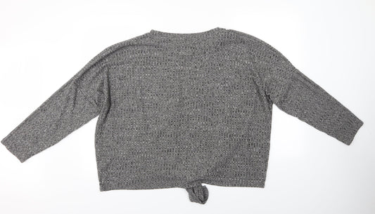 Womens UK Size 18 love to lounge Grey Pullover Jumper