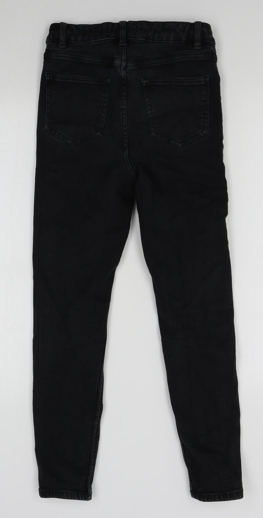 New Look Womens Black Skinny Jeans Size 10 L25 in