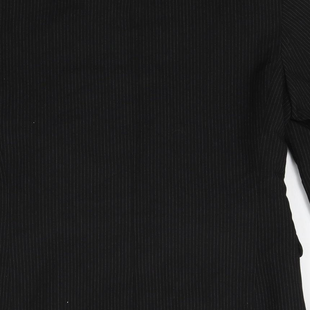 Mens UK Size Essentials Regular Black Suit Jacket