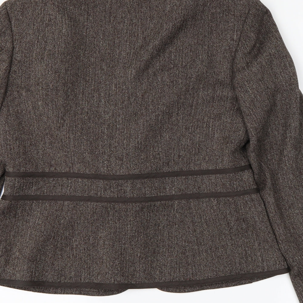Principles Womens Brown   Jacket Suit Jacket Size 12