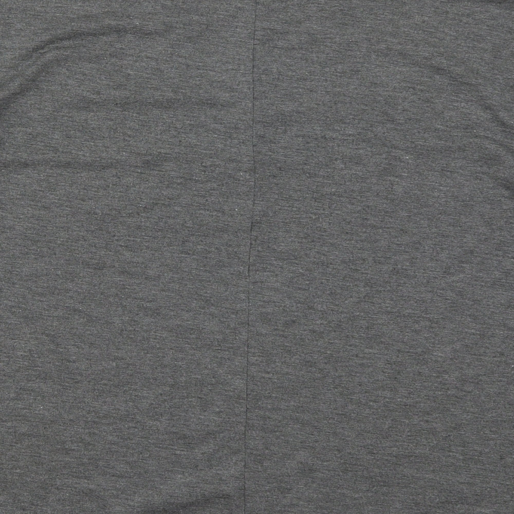 Womens UK Size 12 Intuition Grey Basic T-Shirt