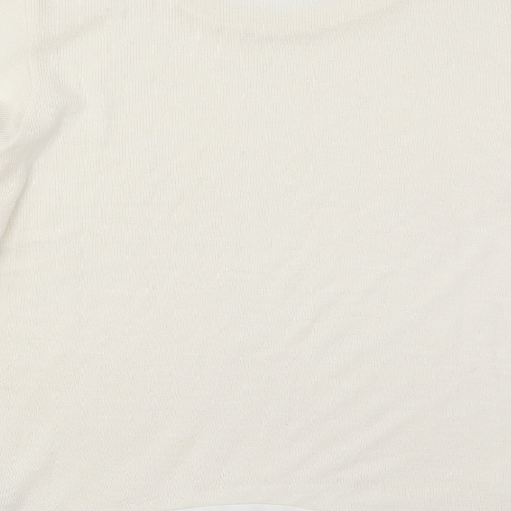 Womens UK Size L Paramour Ivory Pullover Jumper