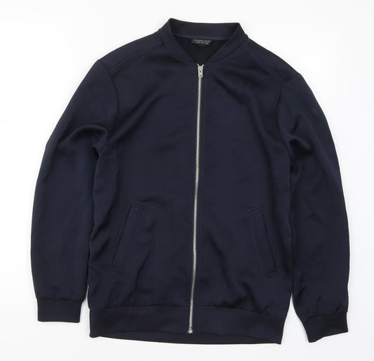Topshop Womens Blue Jacket Size 8