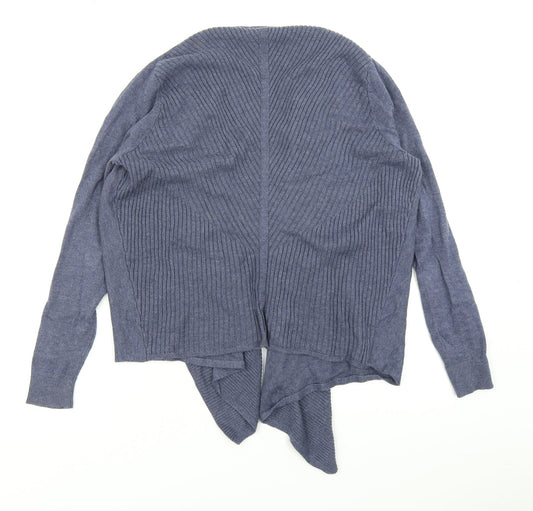 George Womens Blue Knit Cardigan Jumper Size 8