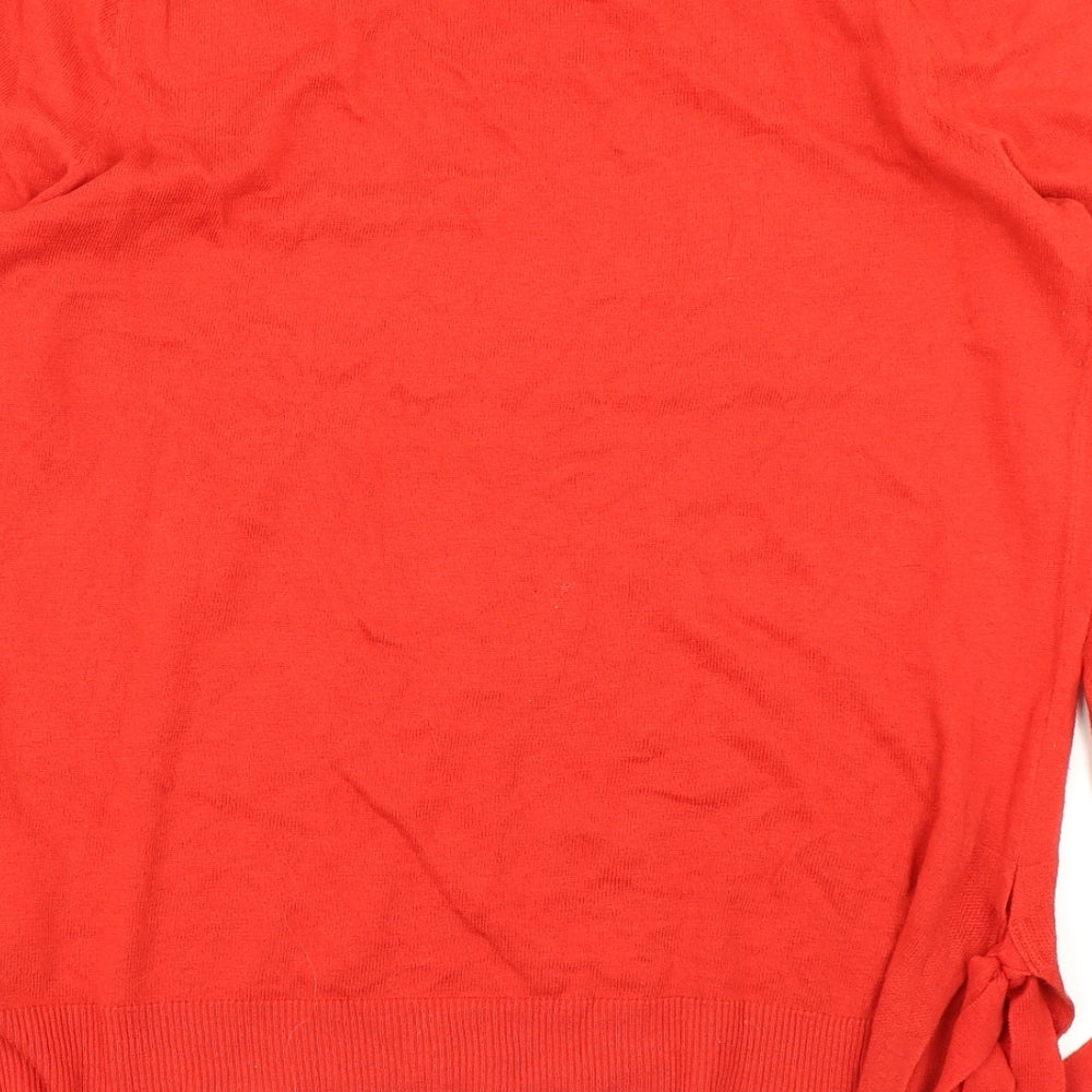 Womens UK Size 12 NEXT Red Pullover Jumper