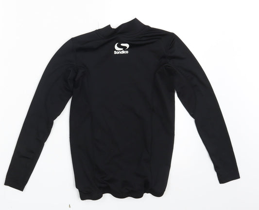 Sodico Girls Black Pullover Sweatshirt Size 9-10 Years