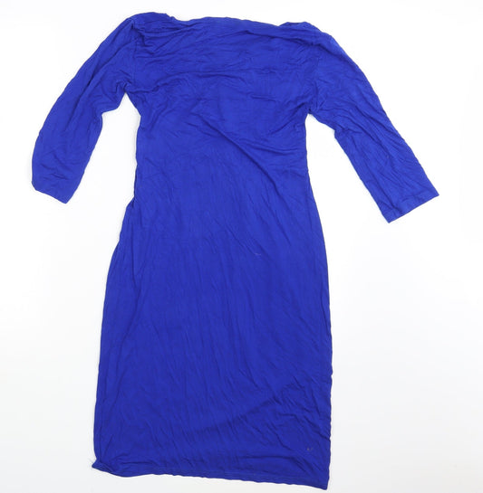 Klass Womens Blue Fit & Flare One Size