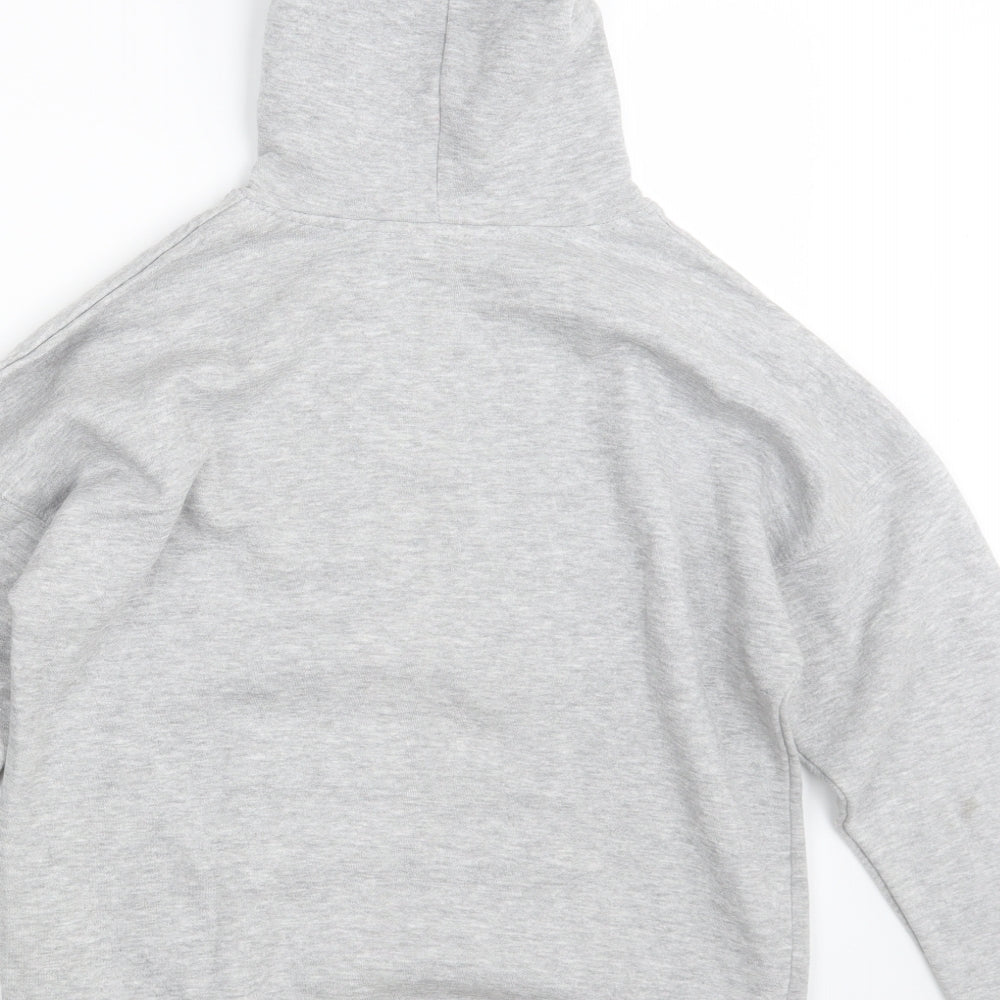 Mens UK Size S New Look Grey Pullover Hoodie