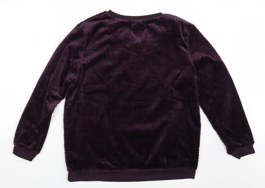 Primark Womens Purple Pullover Jumper Size 14