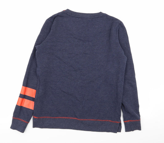 Womens UK Size S NEXT Blue Pullover Jumper