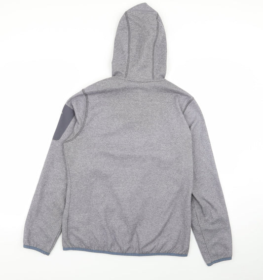 Free Country Womens Grey Full Zip Jumper Size M