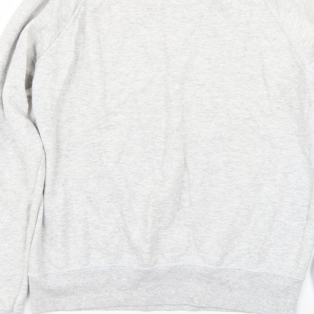 Fruit of the Loom Womens Grey Pullover Sweatshirt Size S