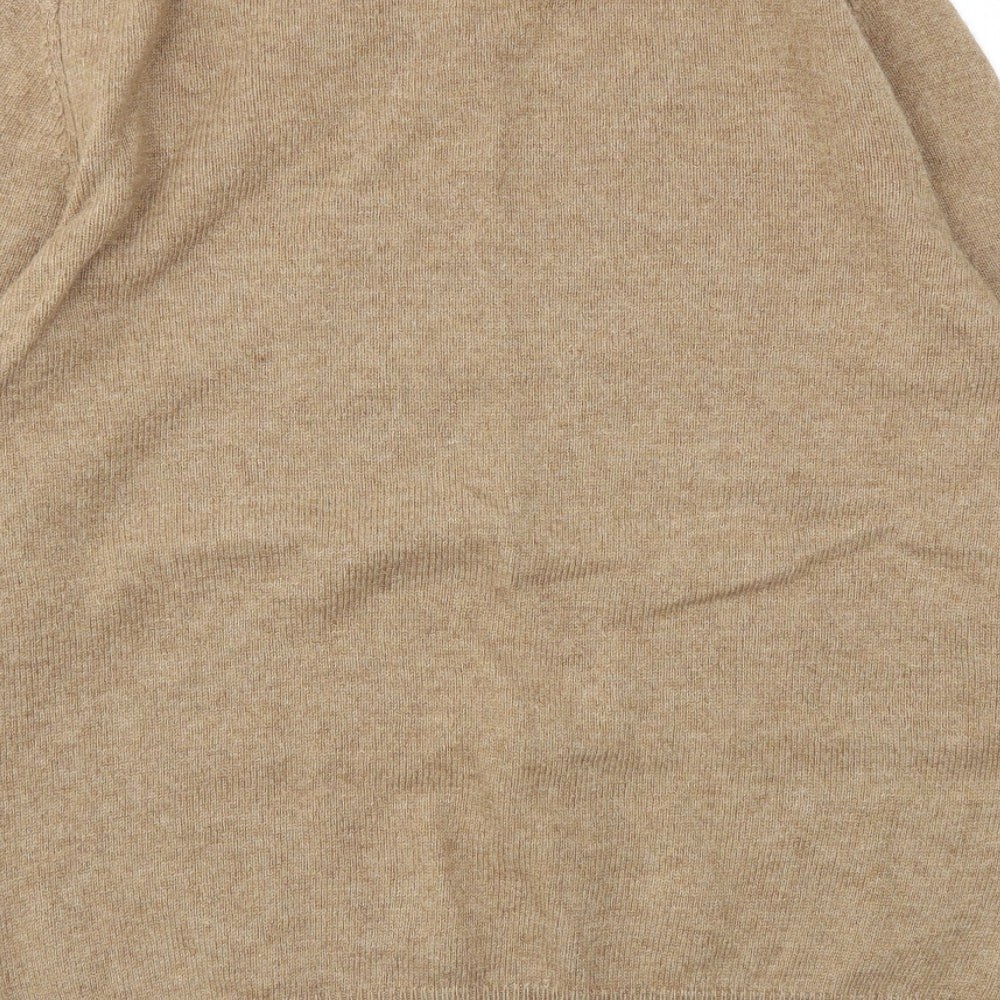 TU Womens Beige Pullover Jumper Size M