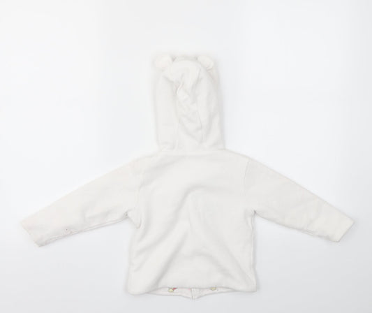Primark Girls White Jacket Size 12-18 Months