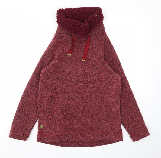 1981 Womens Red Pullover Jumper Size 10