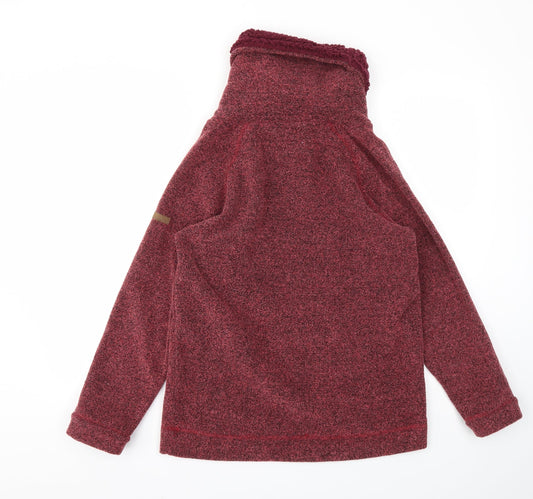 1981 Womens Red Pullover Jumper Size 10