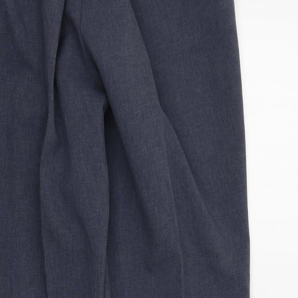 Womens UK Size 18 Saira of Manchester Regular Fit Blue Trousers
