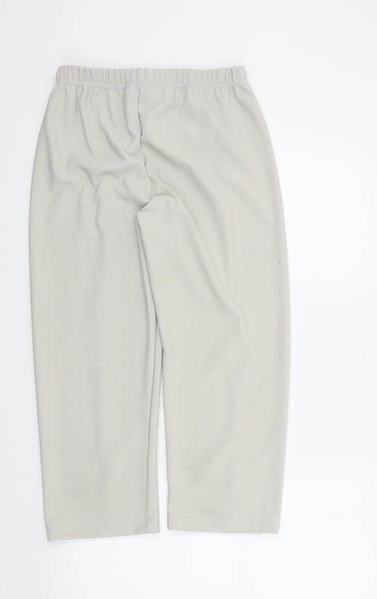 Womens UK Size 14 AFIBEL Regular Fit Beige Trousers