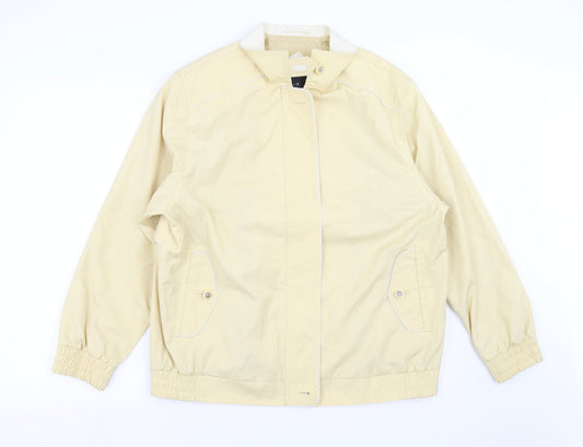 Womens UK Size 14 BHS Yellow Jacket