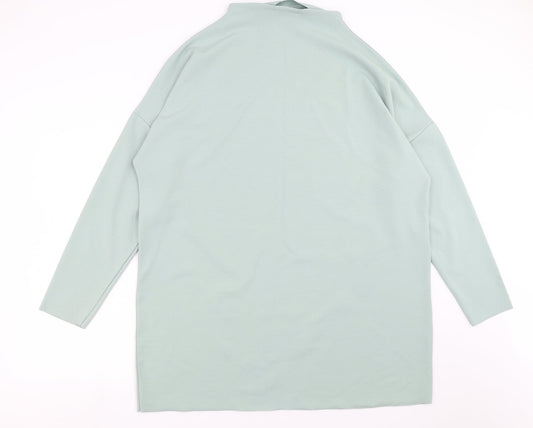 Missguided Womens Green T-Shirt Dress Size 16