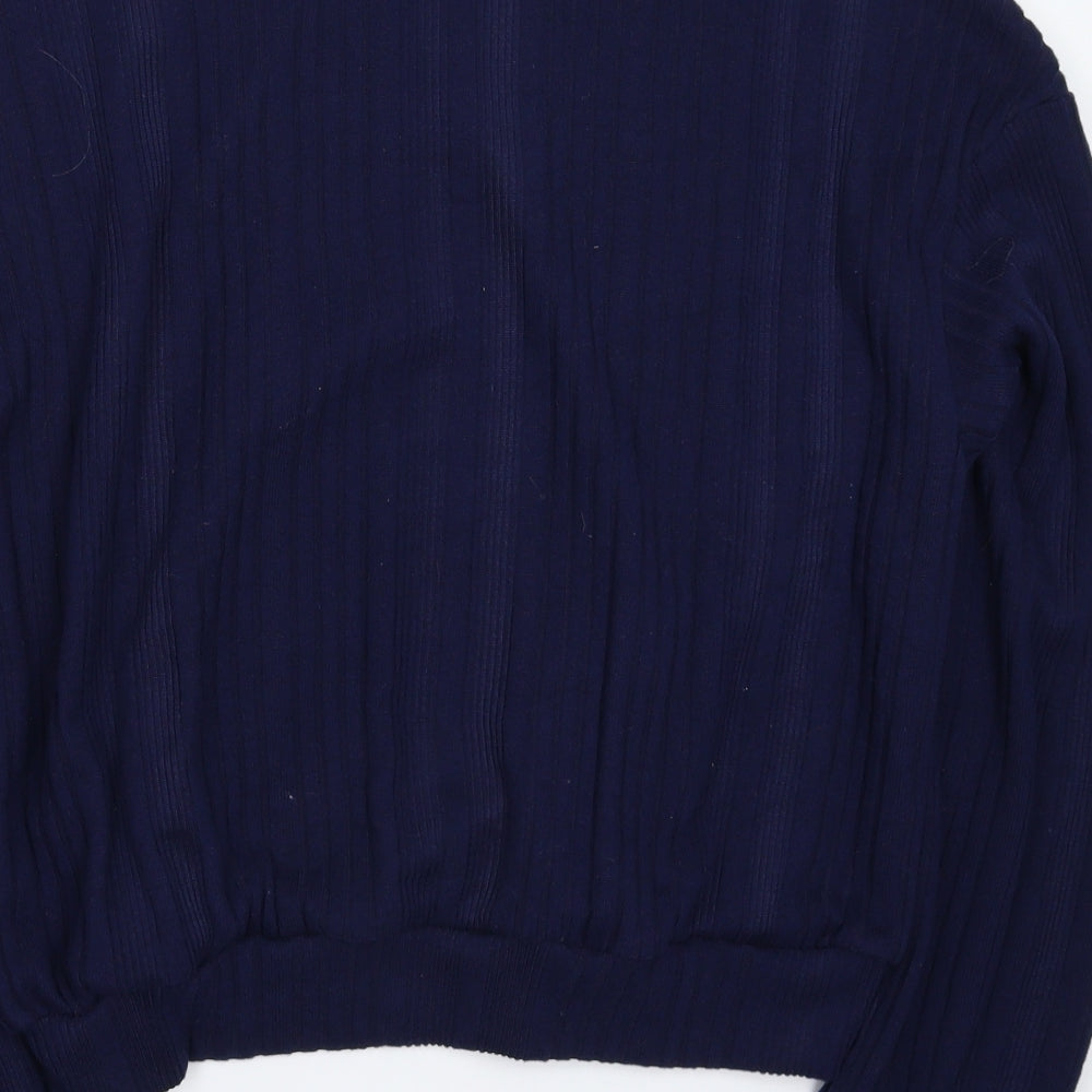 SheIn Womens Blue  Knit Pullover Jumper Size L