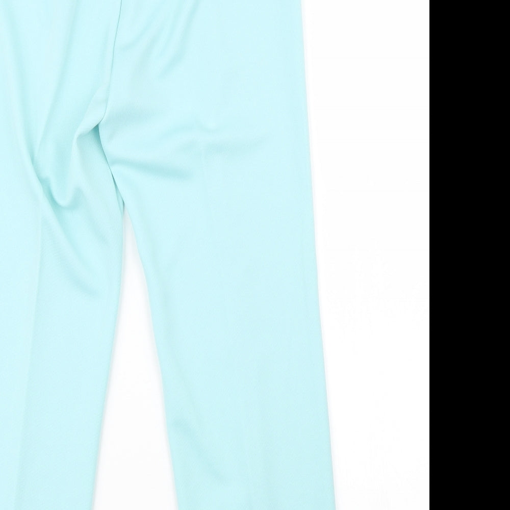 Damart Womens Blue Trousers Size 8 L28 in