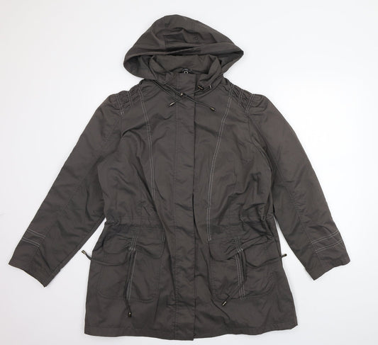 Womens UK Size 14 BM Grey Jacket