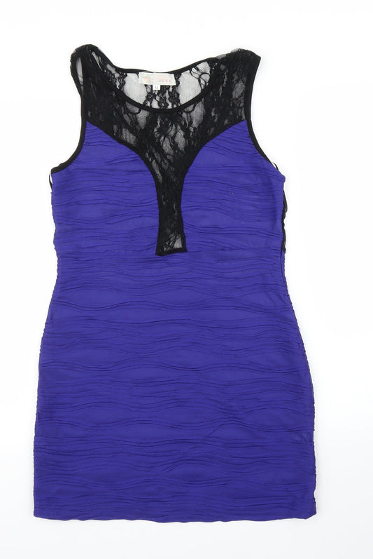 Cameo Rose Womens Blue Bodycon Size M