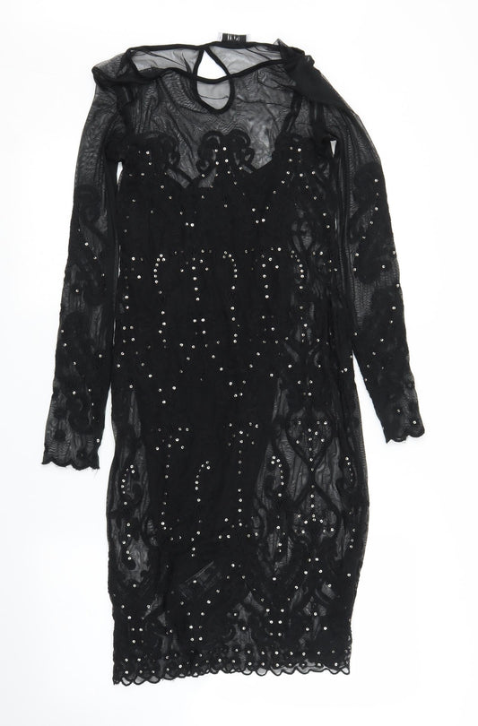 Marks & Spencer Womens Black Shift Size 8