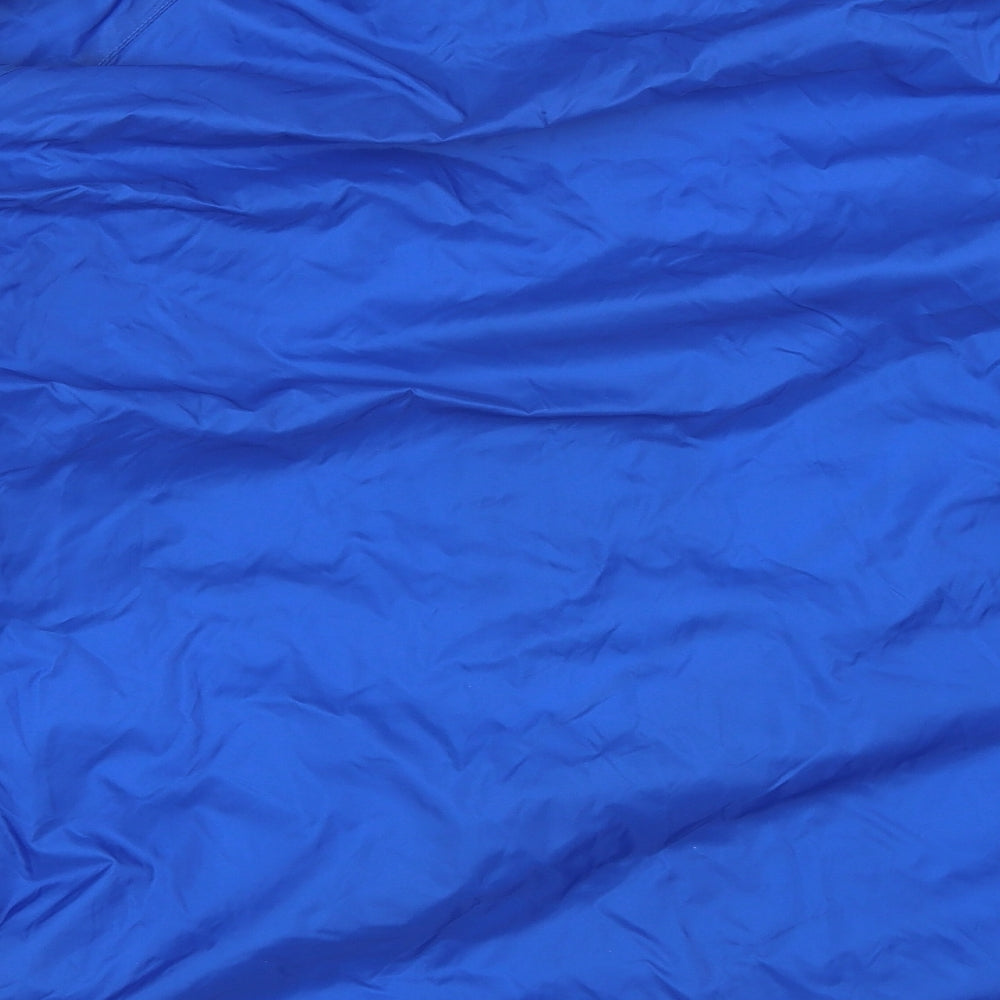 Classics Womens Blue Windbreaker Coat Size 16