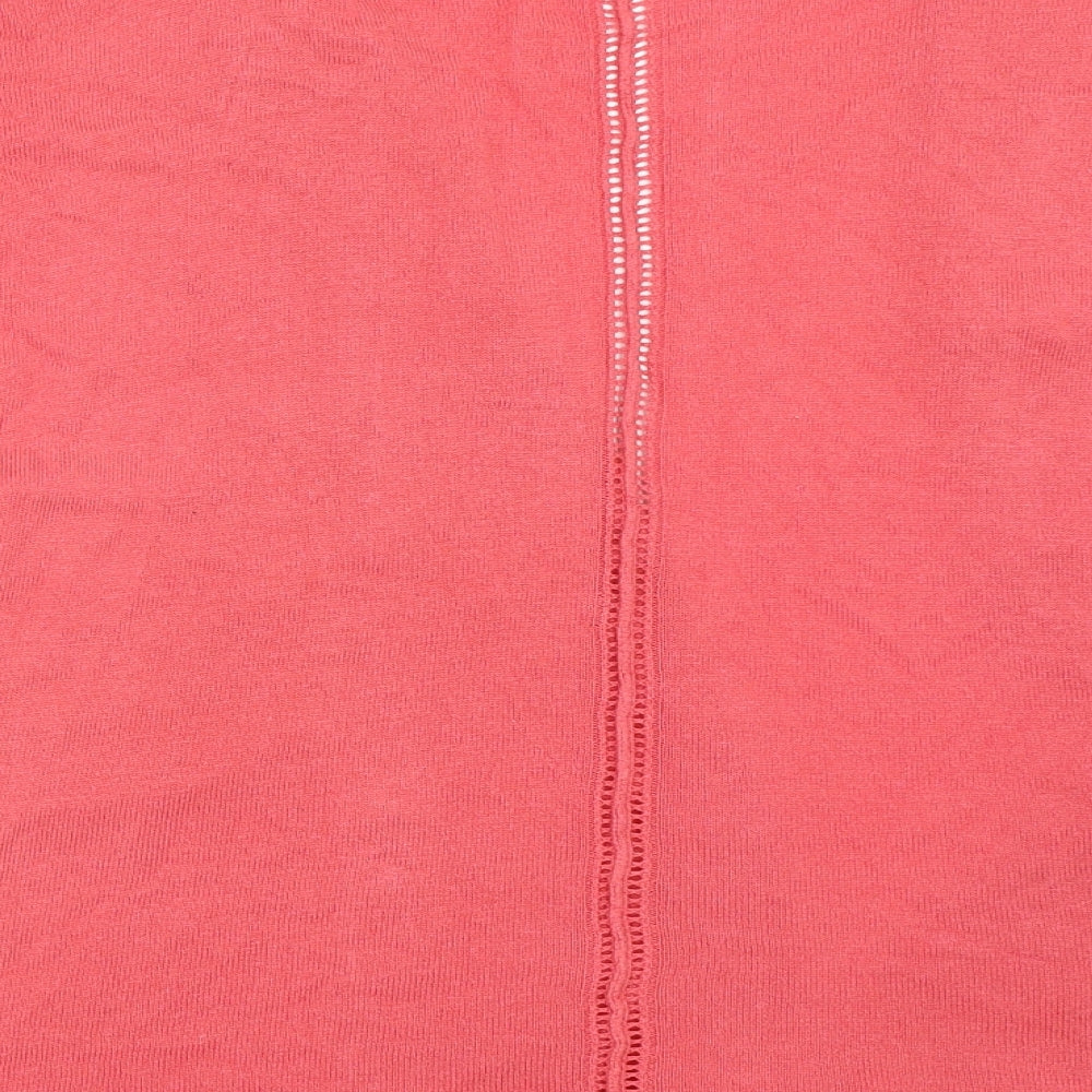 TU Womens Pink Cardigan Jumper Size 16