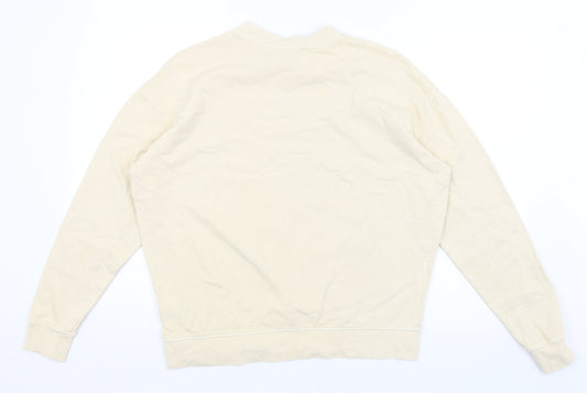 Womens UK Size 6 Topshop Beige Pullover Jumper