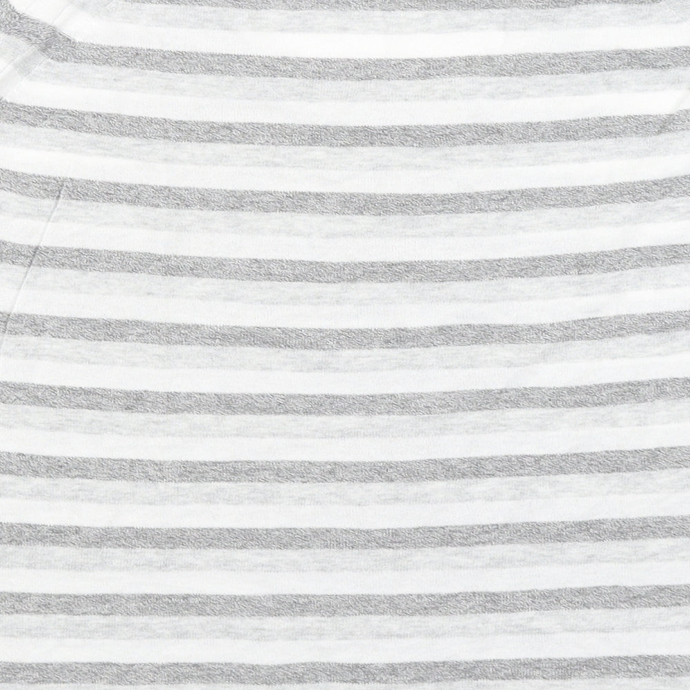 Gap Womens Grey Striped Pullover Jumper Size M