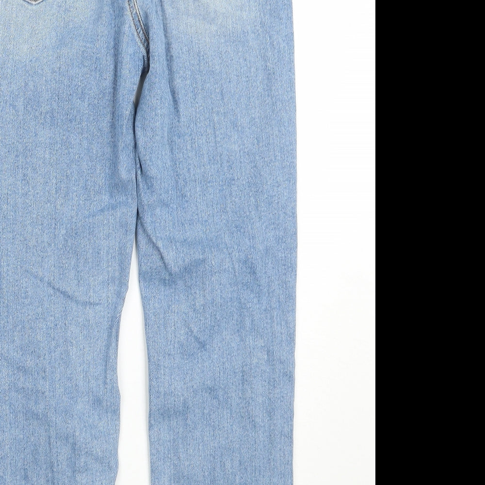 ASOS Womens Blue   Mom Jeans Size 27 L30 in
