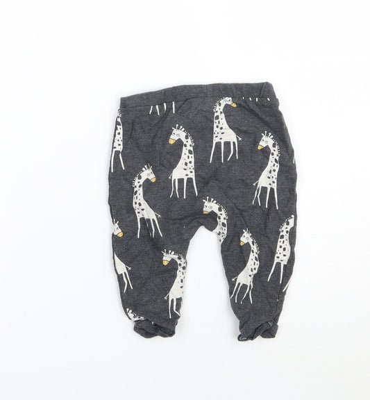 NEXT Baby Grey Sweatpants Trousers Size 3-6 Months