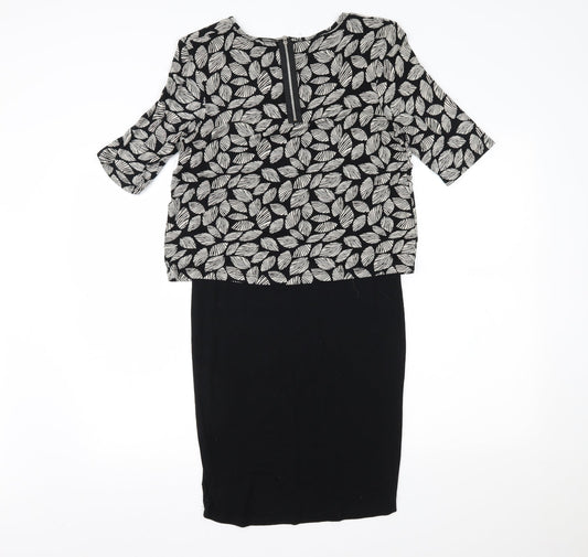 NEXT Womens Beige Fit & Flare Size 12