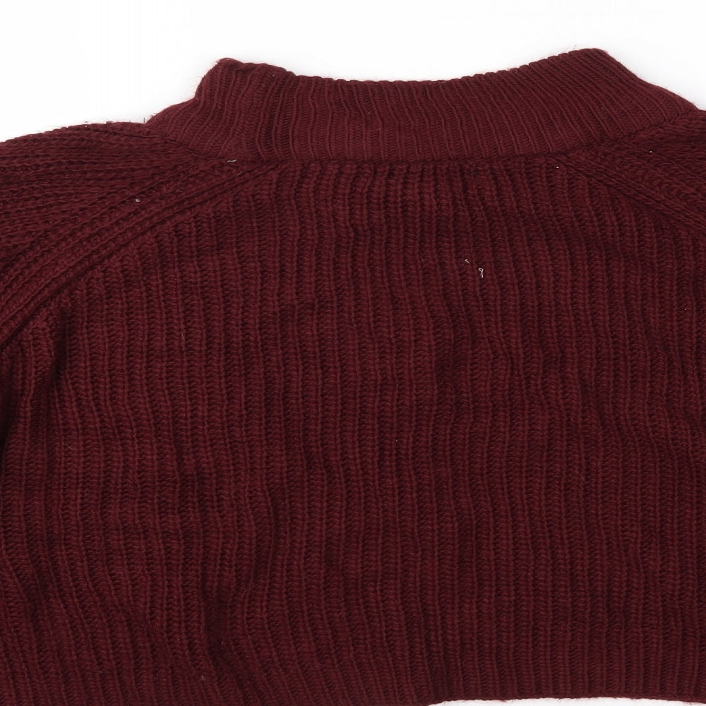 Primark Womens Red Henley Jumper Size XL