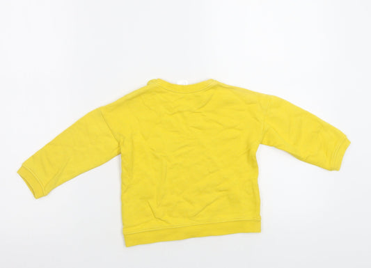 H&M Baby Yellow Basic Casual Size 12 Months