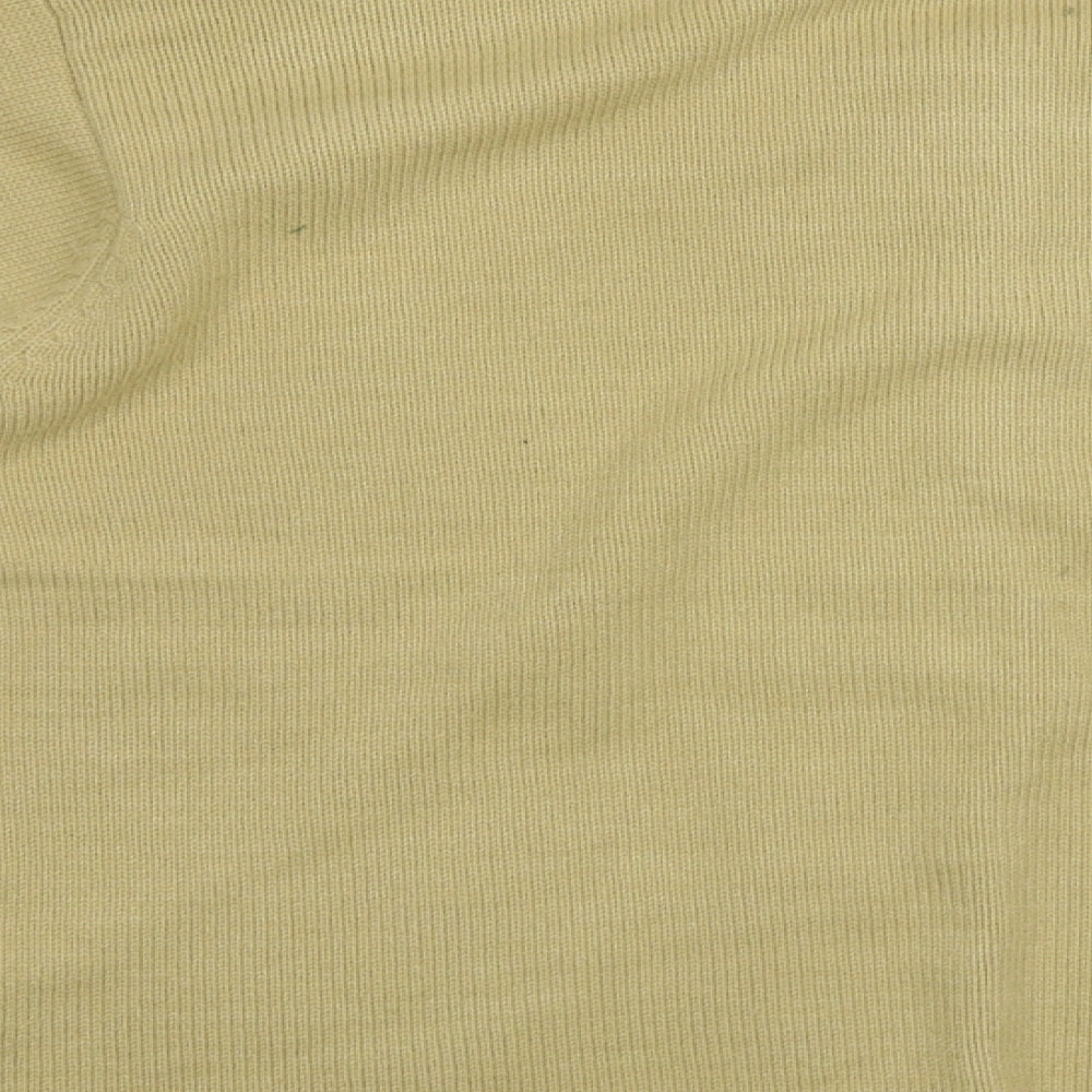 Donna Lewis Womens Beige Cardigan Jumper Size M