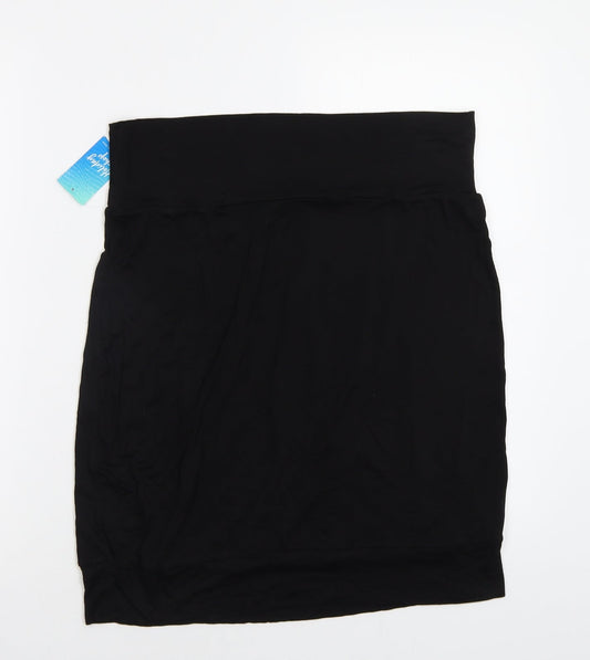 Papaya Womens Black Basic Blouse Size 16