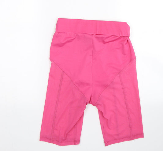 Criminal Damage Womens Pink Sweat Shorts Size 8