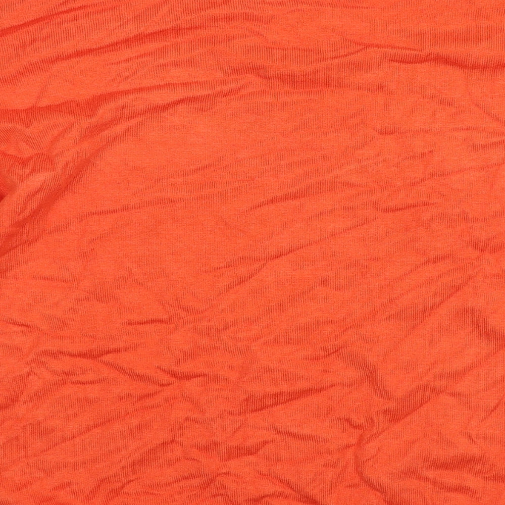 TU Womens Orange Pullover Jumper Size 10
