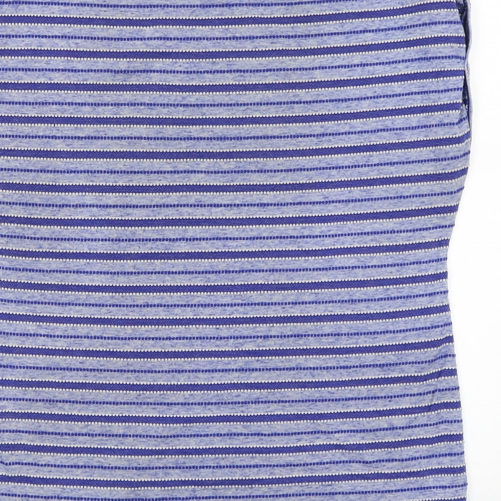 Womens UK Size 14 Dorothy Perkins Blue Basic Blouse