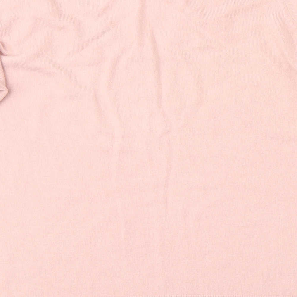 Womens UK Size 8 M&S Pink Pullover Jumper